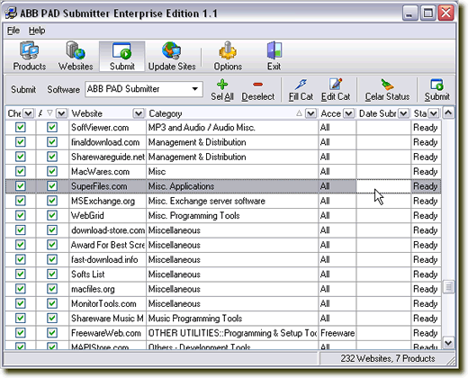 Click to view ABB PAD Submitter 1.3 screenshot