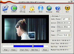 Click to view Allok AVI MPEG WMV RM to MP3 Converter 1.8.4 screenshot