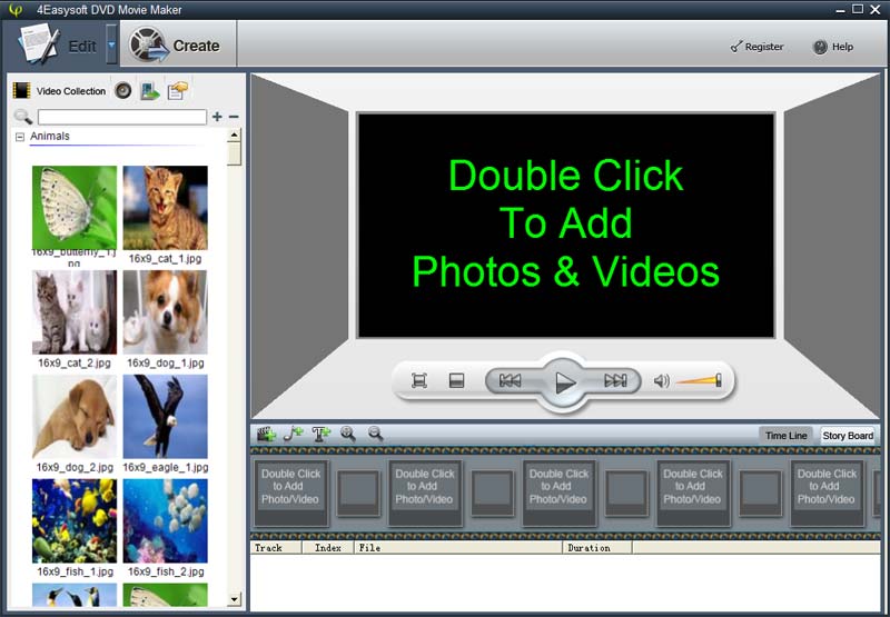 Click to view 4Easysoft DVD Movie Maker 3.3.10 screenshot