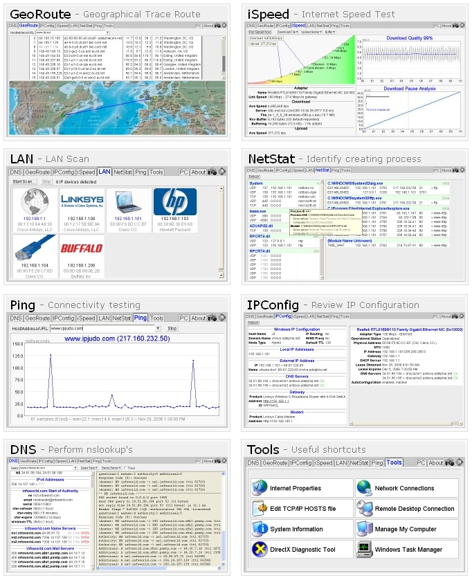 Click to view IPJudo 1.3c screenshot