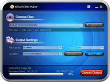 Click to view Xilisoft ISO Maker 1.0.21.0402 screenshot