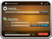 Click to view ImTOO ISO Maker 1.0.21.1231 screenshot