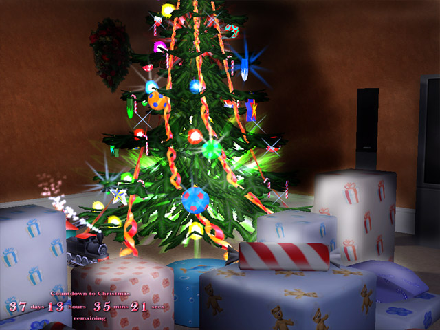 Click to view 3D Xmas Screensaver 1.0.4 screenshot