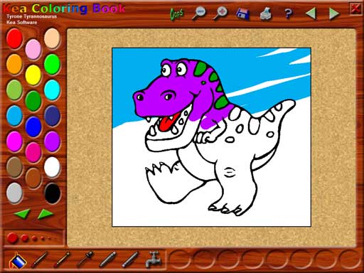 Click to view Kea Coloring Book 3.7 screenshot