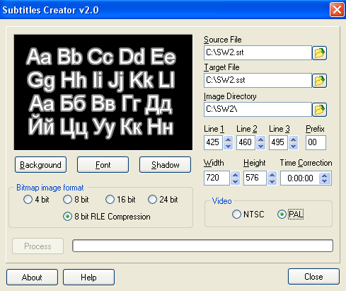 Click to view Subtitles Creator 2.2 screenshot