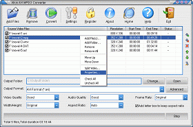 Click to view Allok AVI MPEG Converter 4.6.0529 screenshot