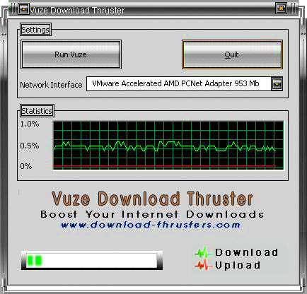Click to view Vuze Download Thruster 2.8.0 screenshot