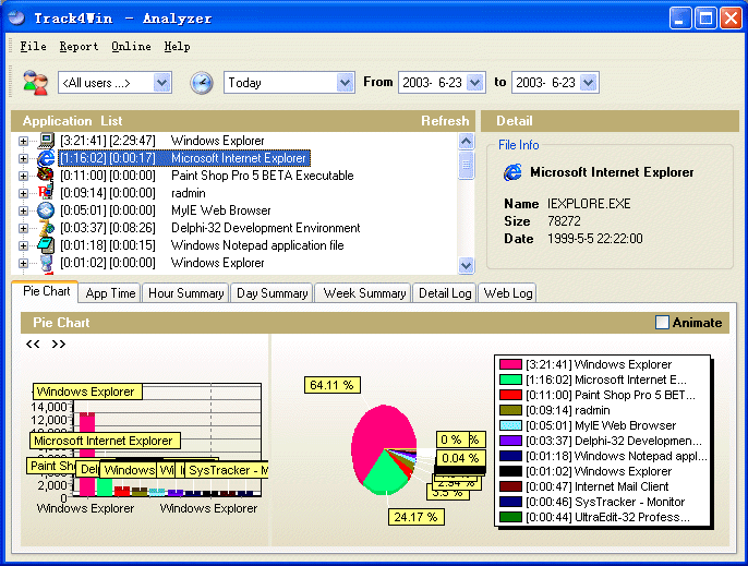 Click to view Track4Win 2.5 screenshot