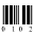 Interleaved 2of5 barcode prime image gen icon