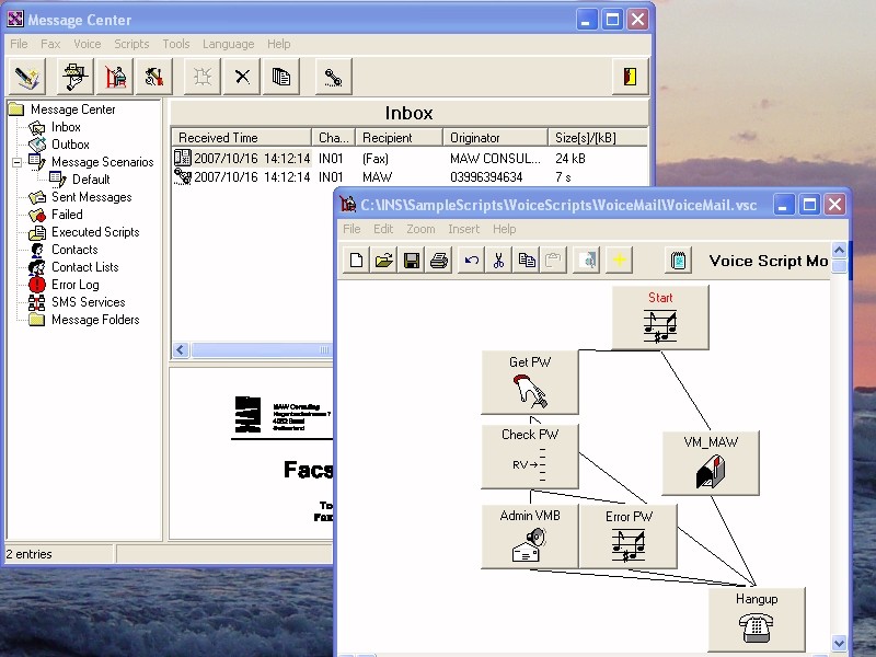 Click to view Integrated Notification System (IVR) 8.0.1.0 screenshot