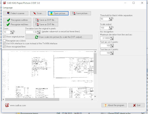 Click to view Paper/Picture 2 DXF 2.0 screenshot