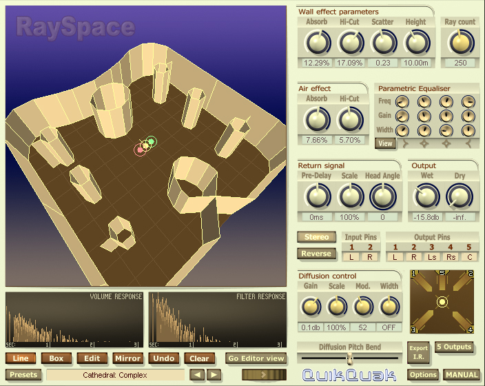 Click to view RaySpace 2.91 screenshot