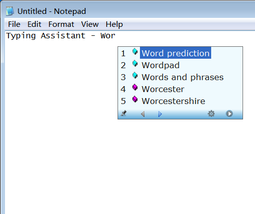 Click to view Typing Assistant 6.1 screenshot