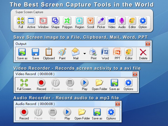 Click to view Super Screen Capture 6.1 screenshot