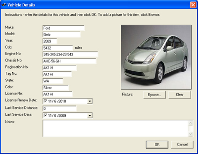 Click to view iMagic Fleet Maintenance 1.28 screenshot