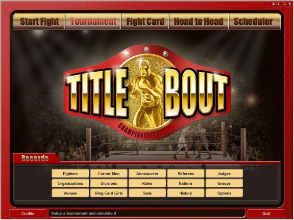 Click to view Title Bout Championship Boxing 2.5 screenshot
