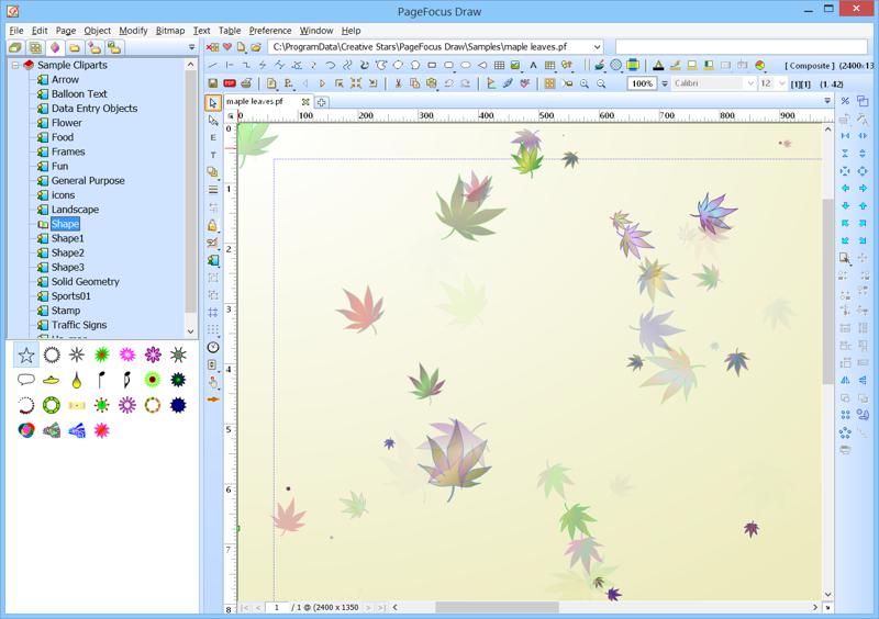 Click to view PageFocus Draw 5.82 screenshot