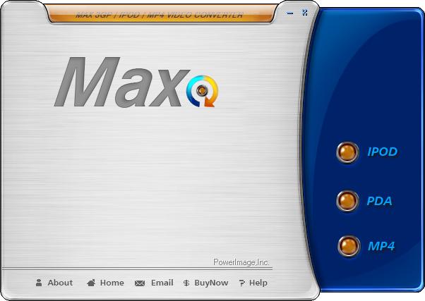 Click to view Max IPOD PDA MP4 Video Converter 4.0 screenshot