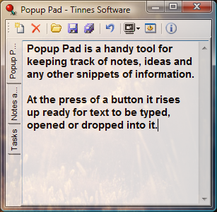 Click to view Popup Pad 1.6 screenshot