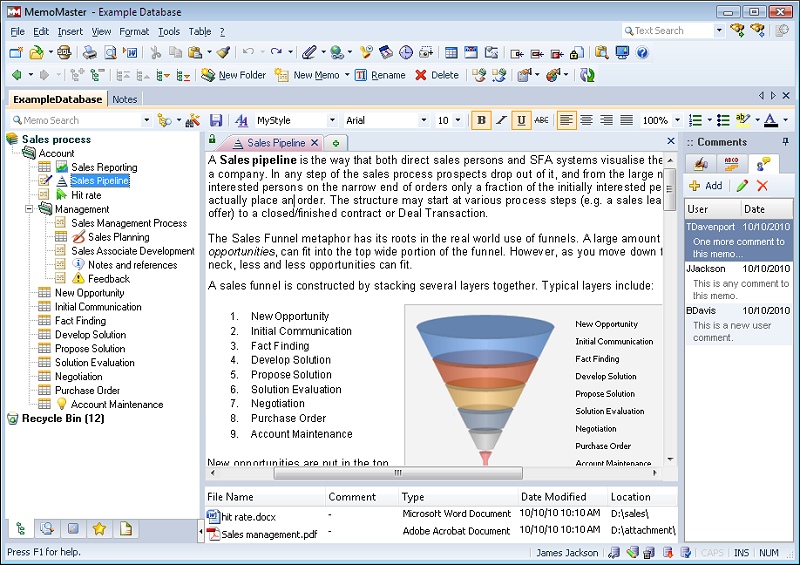 Click to view MemoMaster 4.1.4 screenshot