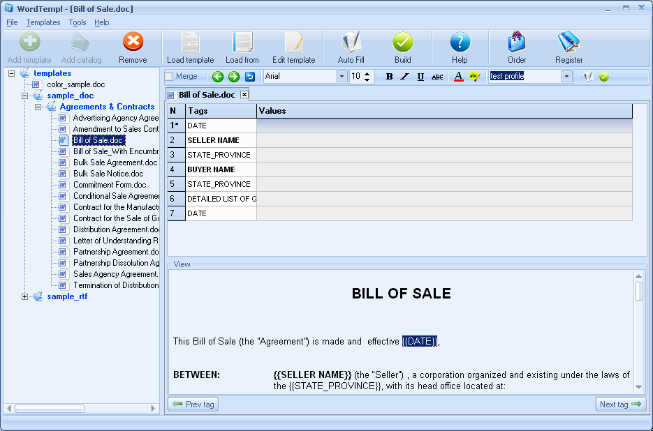 Click to view WordTempl 2.0.2 screenshot