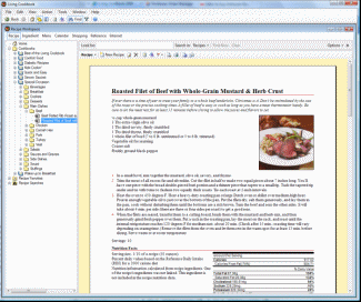 Click to view Living Cookbook 2013 4.0.43 screenshot