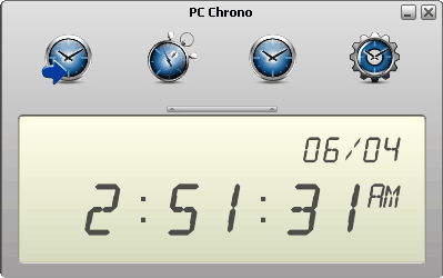 Click to view PC Chrono 1.1.0.6 screenshot