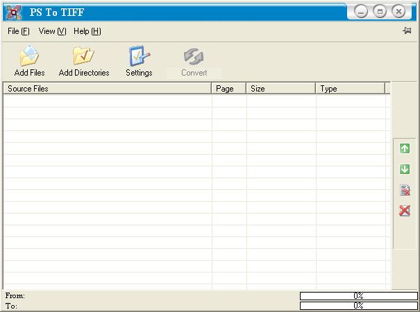 Click to view PS to Tiff command line 2.0 screenshot