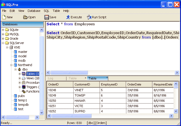 Click to view SQLPro 2.0 screenshot