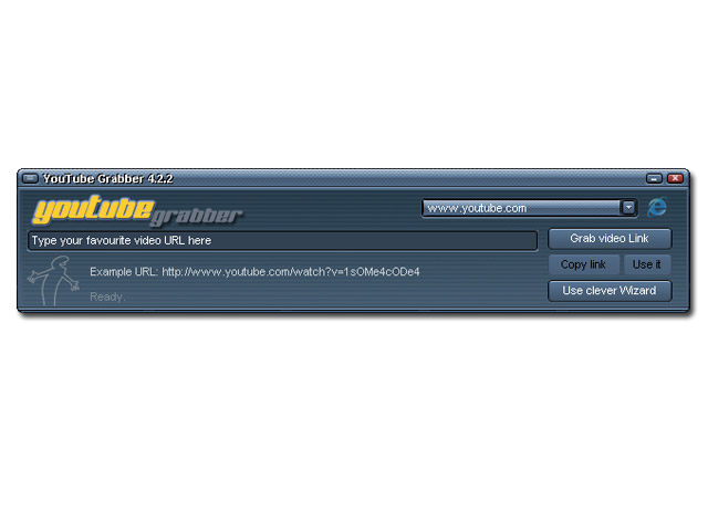 Click to view YouTube Grabber 6.1.03.001 screenshot