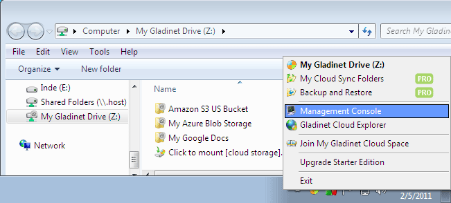 Click to view Cloud Desktop Starter Edition x64 3.2.799 screenshot