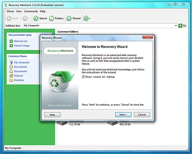 Click to view Recovery Mechanic 4.62.5 screenshot