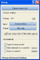 Click to view WSnap 1.3 screenshot