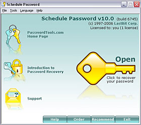 Click to view Schedule Password 10.0 screenshot