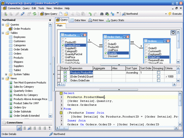 Click to view FlySpeed SQL Query 2.9.7 screenshot