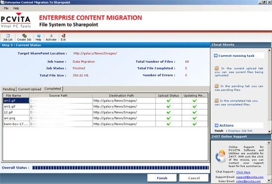 Click to view SharePoint Migration Tool 2.0 screenshot