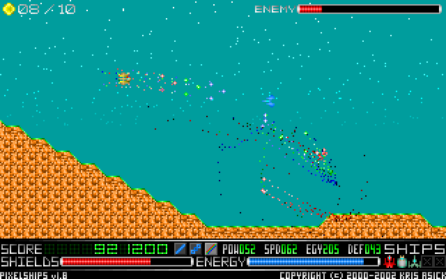 Click to view PixelShips 1.87 screenshot