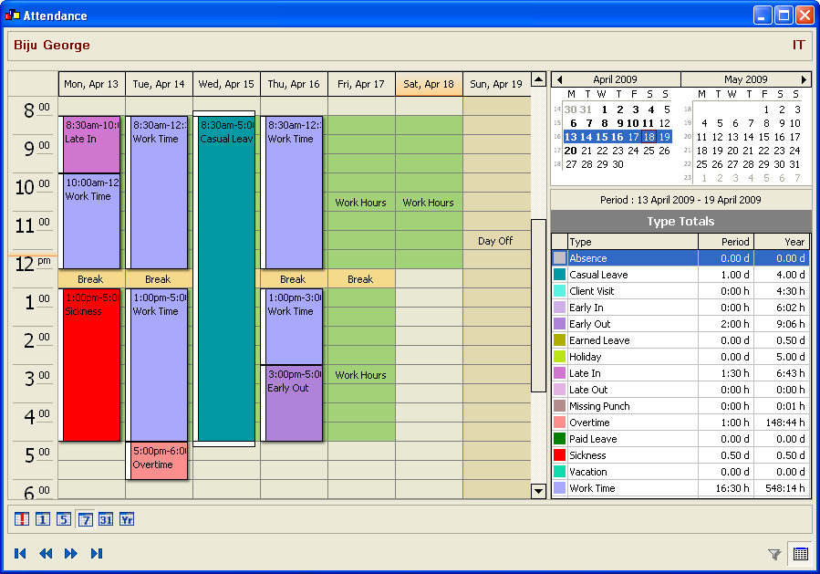 Click to view Attend HRM : Attendance, Payroll, HR 3.6 screenshot