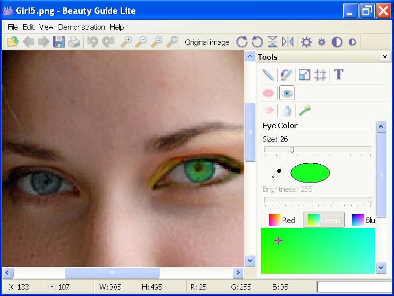 Click to view Beauty Guide Lite 2.0.1 screenshot