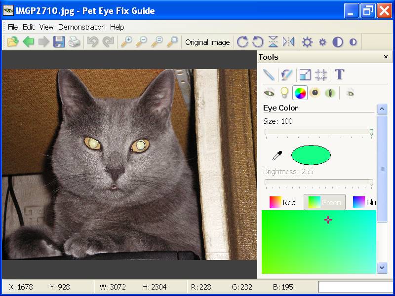 Click to view Pet Eye Fix Guide 2.0.1 screenshot