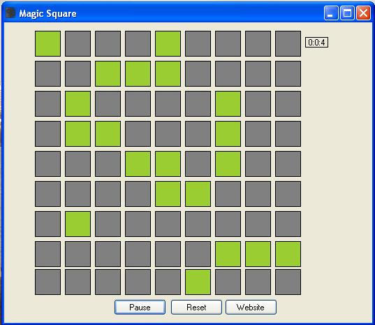 Click to view Magic Square 1.0 screenshot