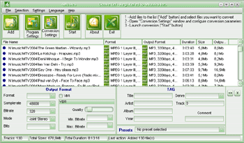 Click to view 4Musics MP3 to WMA Converter 4.1 screenshot