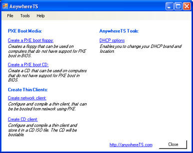 Click to view AnywhereTS 3.0.1 screenshot