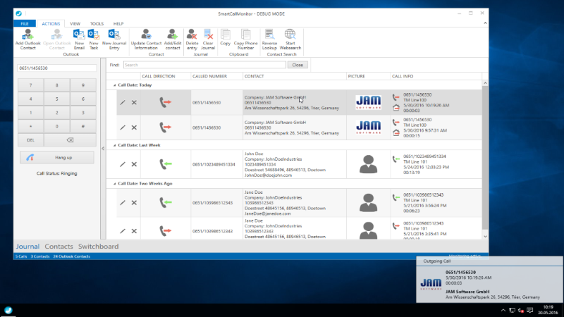 Click to view SmartCallMonitor 1.7.2 screenshot