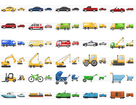 Click to view Perfect Transport Icons 2013.1 screenshot