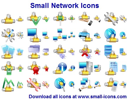 Click to view Small Network Icons 2013.1 screenshot