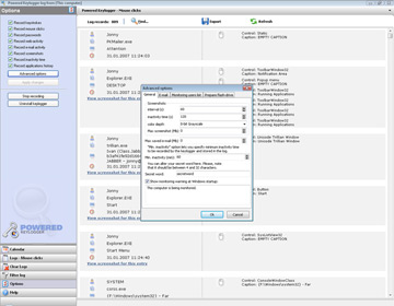Click to view Powered Keylogger 2.3 screenshot
