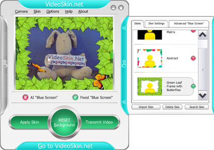 Click to view VideoSkin.Net 1.4 screenshot