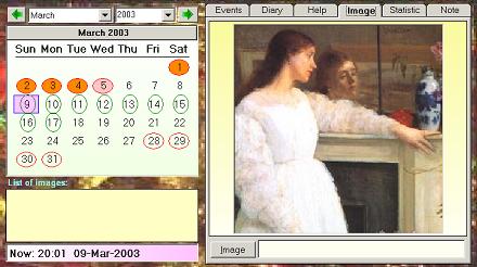 Click to view Victoria Woman Calendar 2.2 screenshot