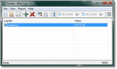 Click to view Web Log Suite 7.3 screenshot